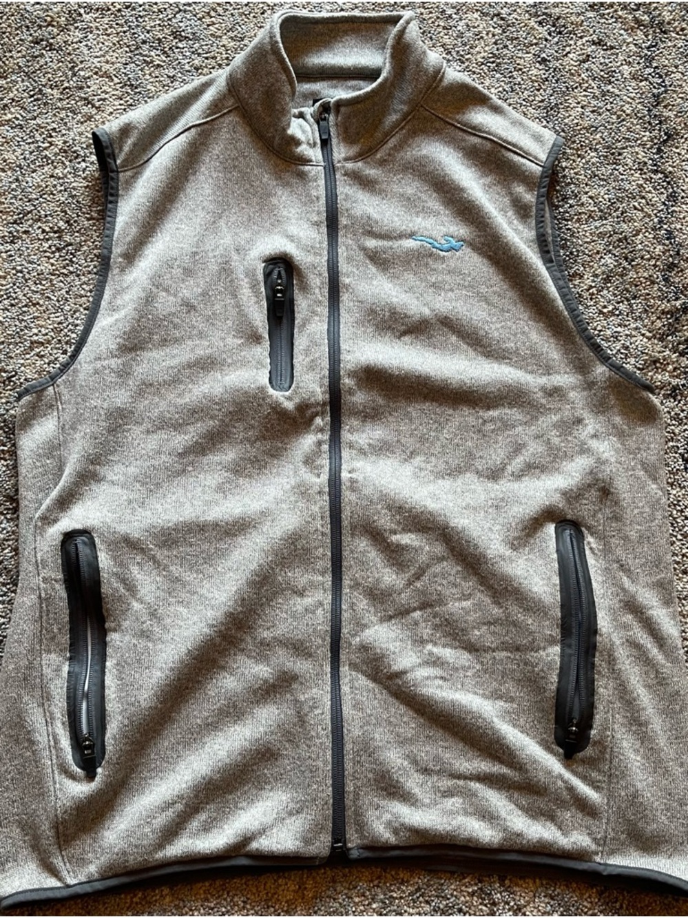 Straight Down Fleece Vest